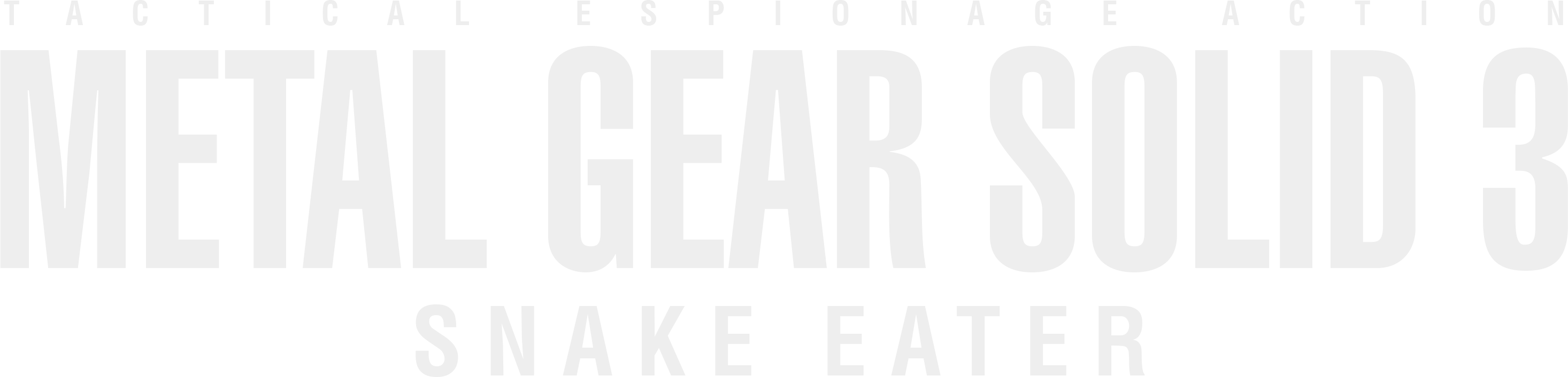 Metal Gear Solid 3: Snake Eater